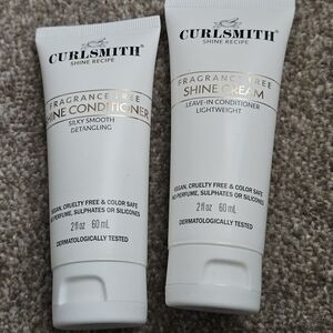 Curlsmith Fragrance Free Shine Conditioner - and Leave in Conditioner